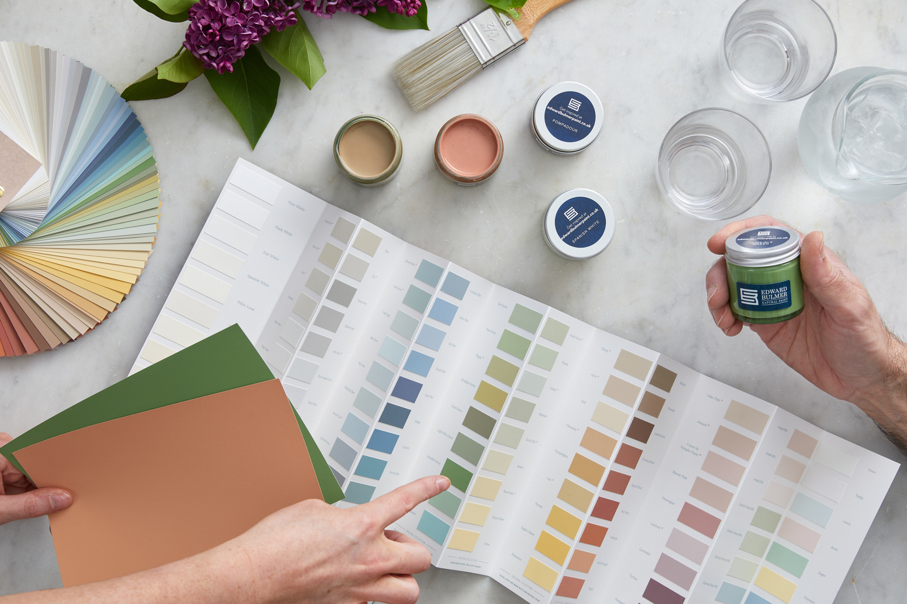 Free Colour Chart - Edward Bulmer Natural Paint