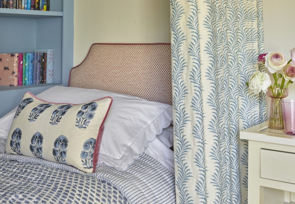 Children's Bedroom in French Blue Edward Bulmer Natural Paint