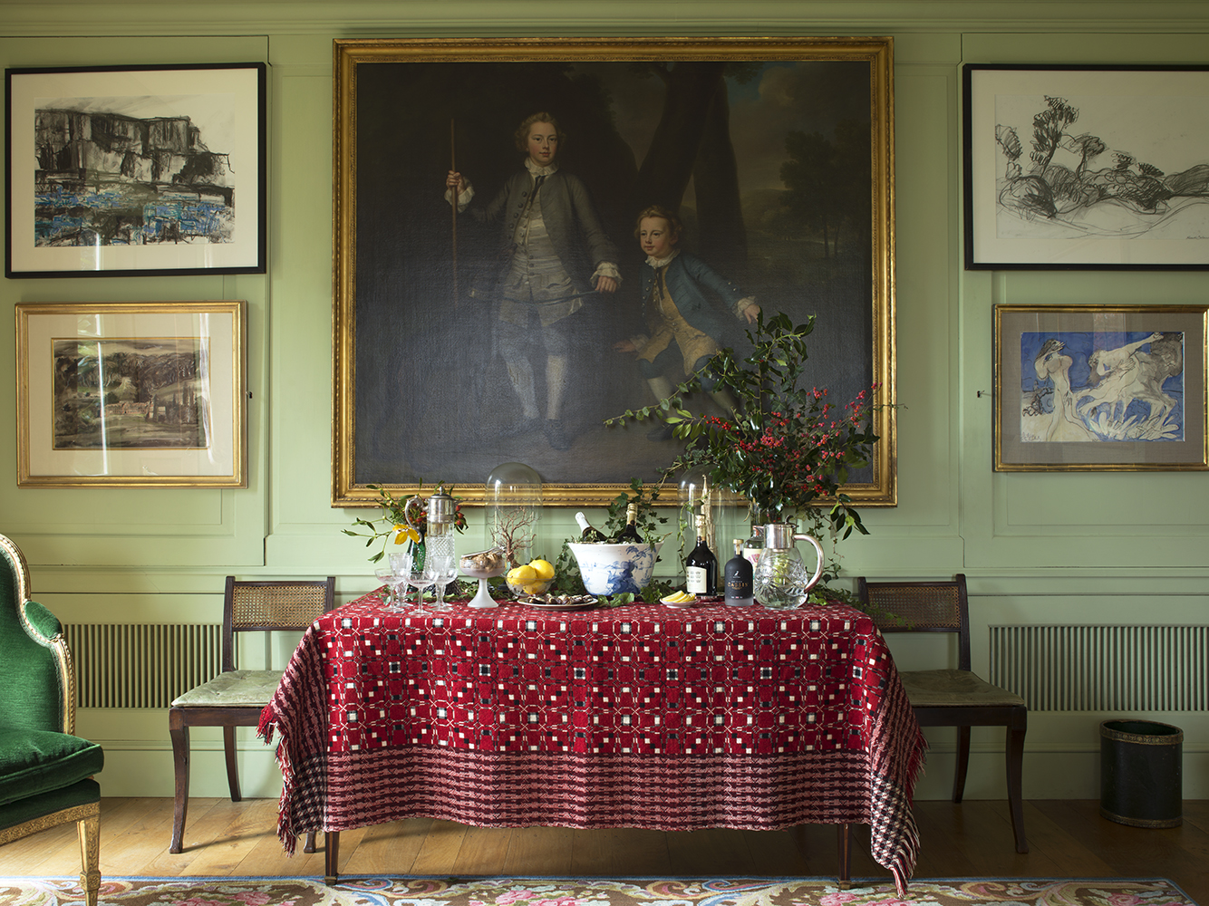 Ecofriendly Christmas Traditions at the Home of Edward Bulmer Edward