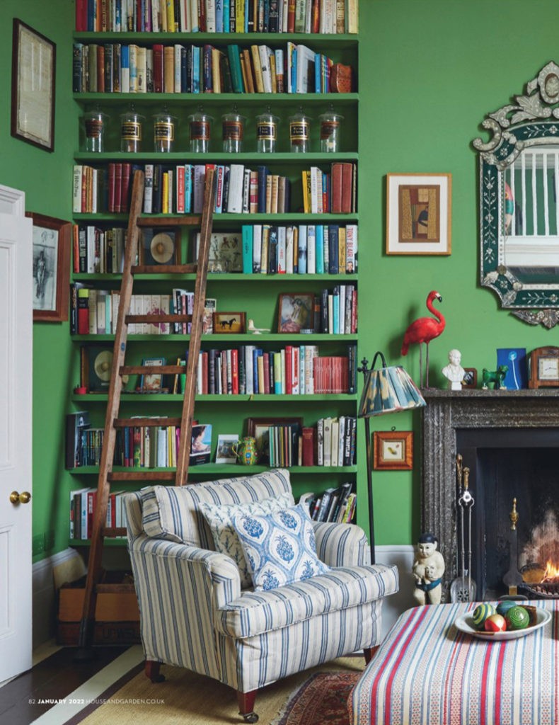 Dark Grey and Prussian Blue Living Room { Moody Living Room }