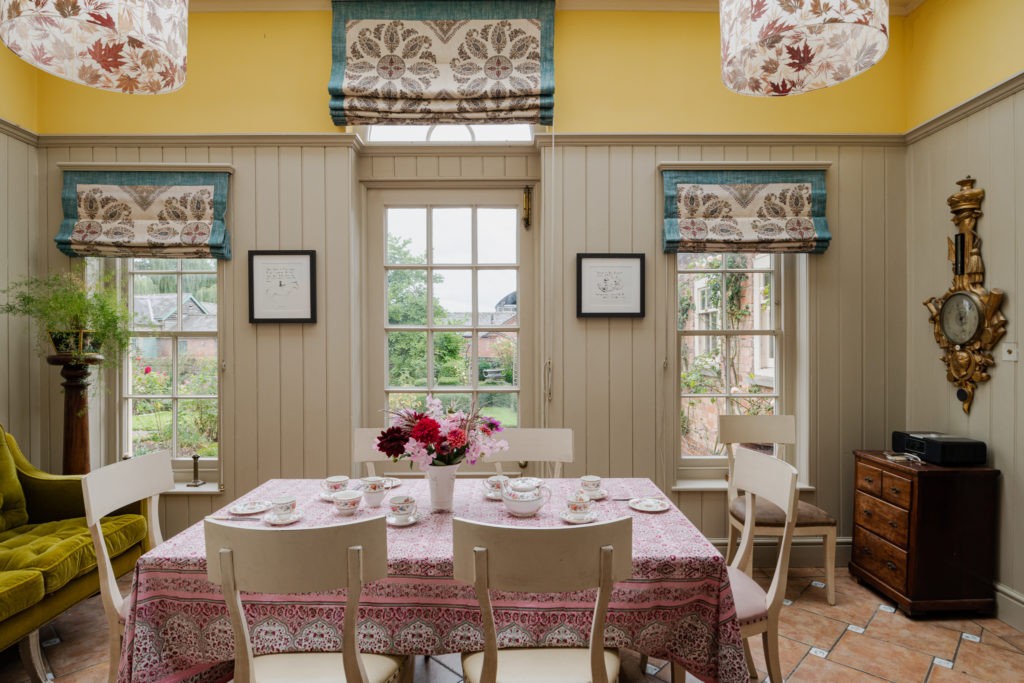 Choosing colours for a conservatory Edward Bulmer Natural Paint