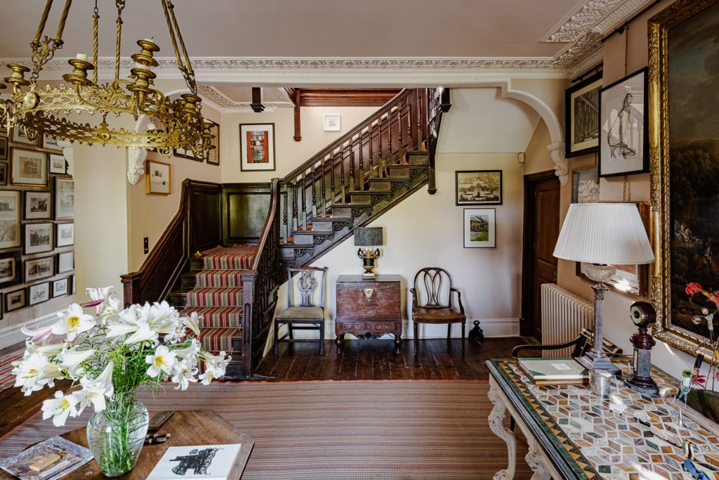 Neutral natural colours for a hallway Edward Bulmer Natural Paint