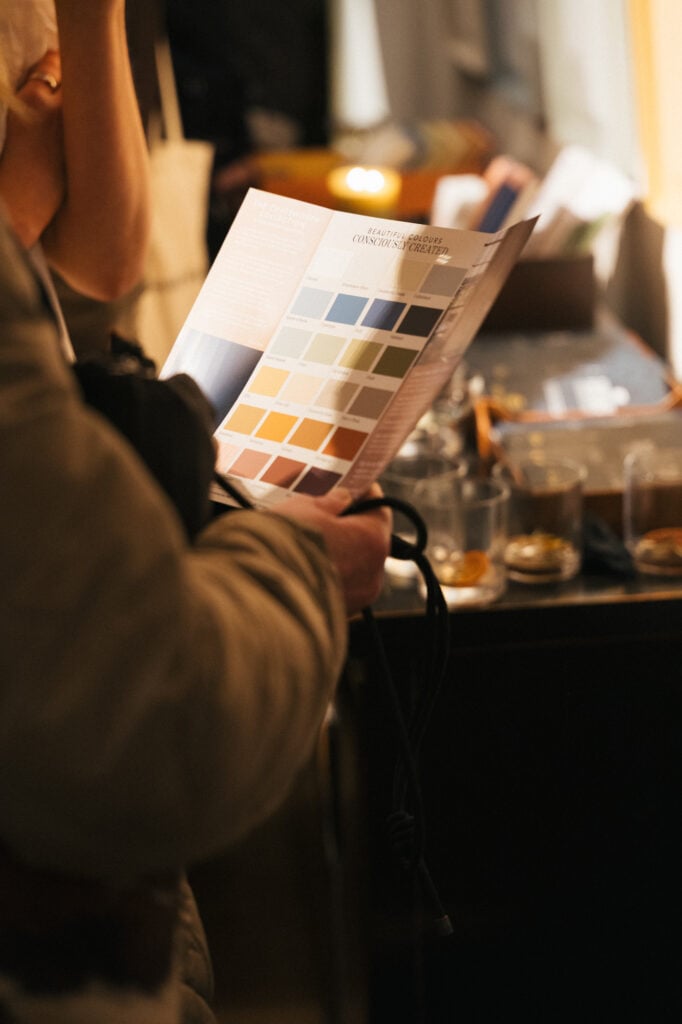 A first look at our new Chatsworth Collection colour chart.